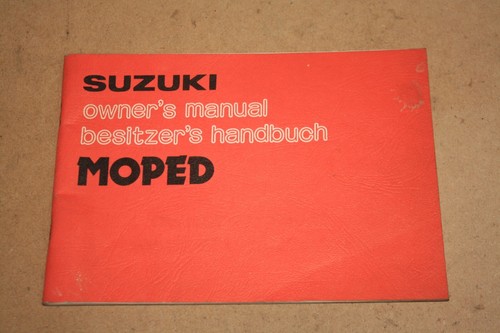 Nos 1977 suzuki moped owners - 1977,
