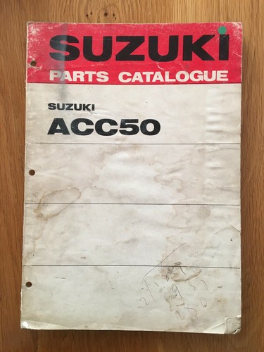Suzuki acc50 parts - suzuki,