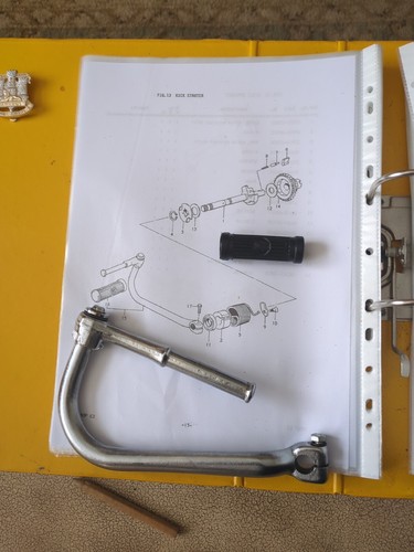 Suzuki ap50 a5op kickstart - suzuki,